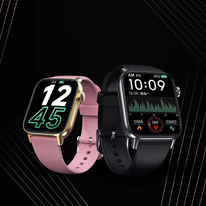 Xiaomi 2024 Bluetooth Call Smart Watch Men 1.72 "HD 320*380 Screen True Blood Oxygen Body Smartwatch Women 100+ Sports Mode