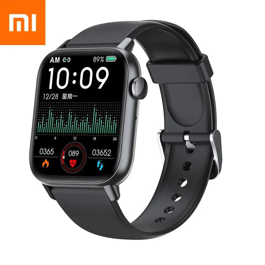 Xiaomi 2024 Bluetooth Call Smart Watch Men 1.72 "HD 320*380 Screen True Blood Oxygen Body Smartwatch Women 100+ Sports Mode