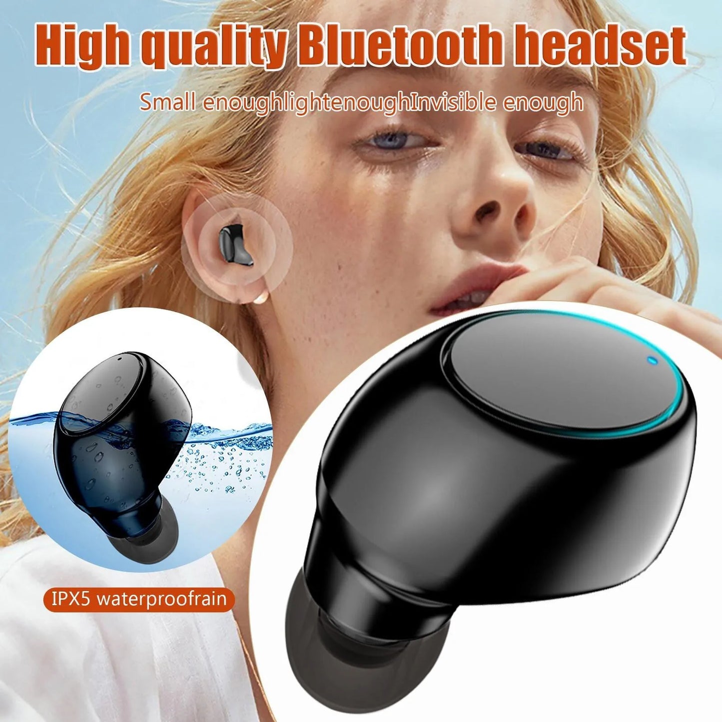 True Bluetooth Earphone Wireless Headphones Earpod Earbuds Gaming Headsets For Apple Iphone Xiaomi Redmi Airdots Earphone