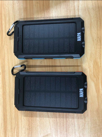 Waterproof 20000mAh Solar Power Bank: Fast Charging, Portable LED Travel Charger, power bank for iphone 14 for Android , xiaomi and more