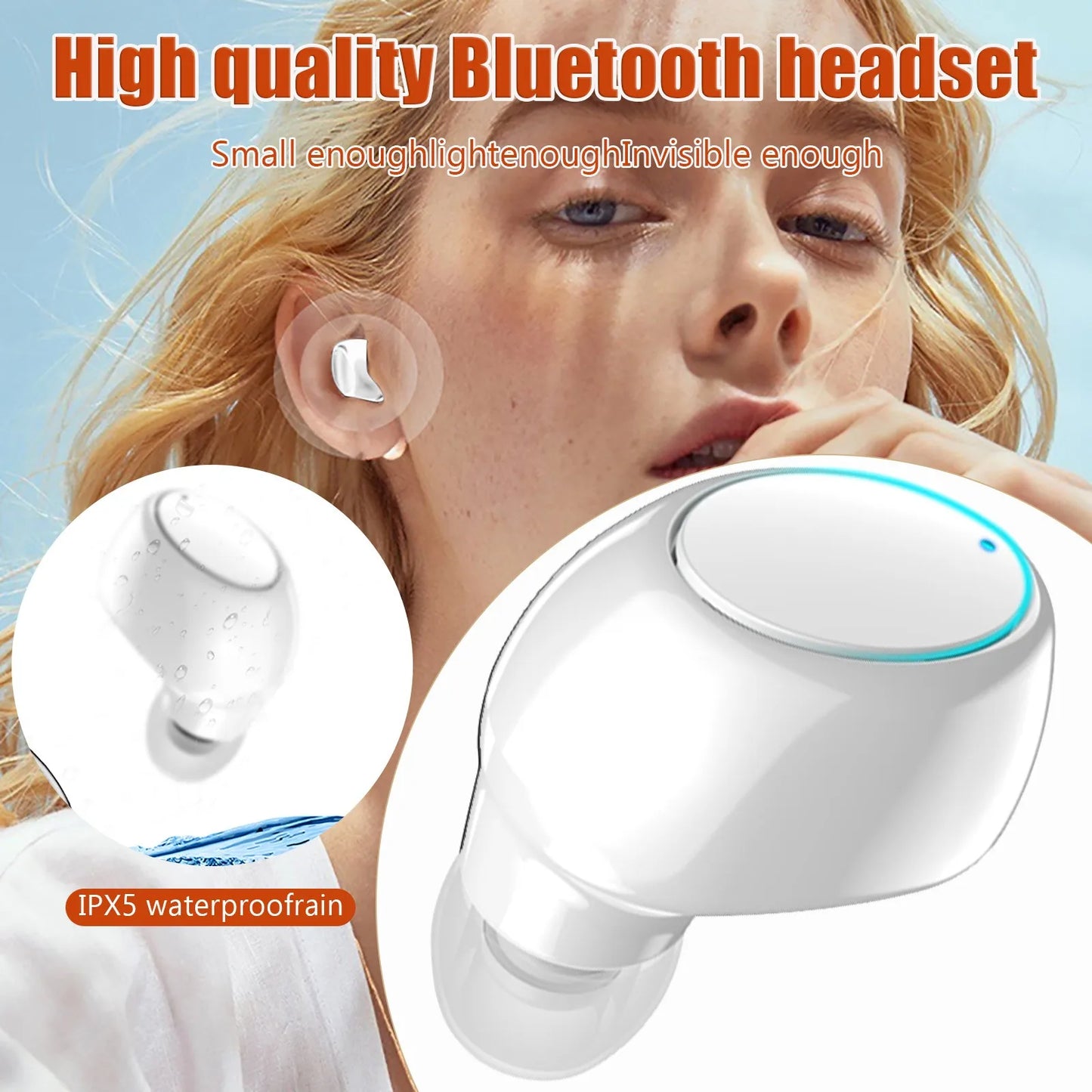 True Bluetooth Earphone Wireless Headphones Earpod Earbuds Gaming Headsets For Apple Iphone Xiaomi Redmi Airdots Earphone