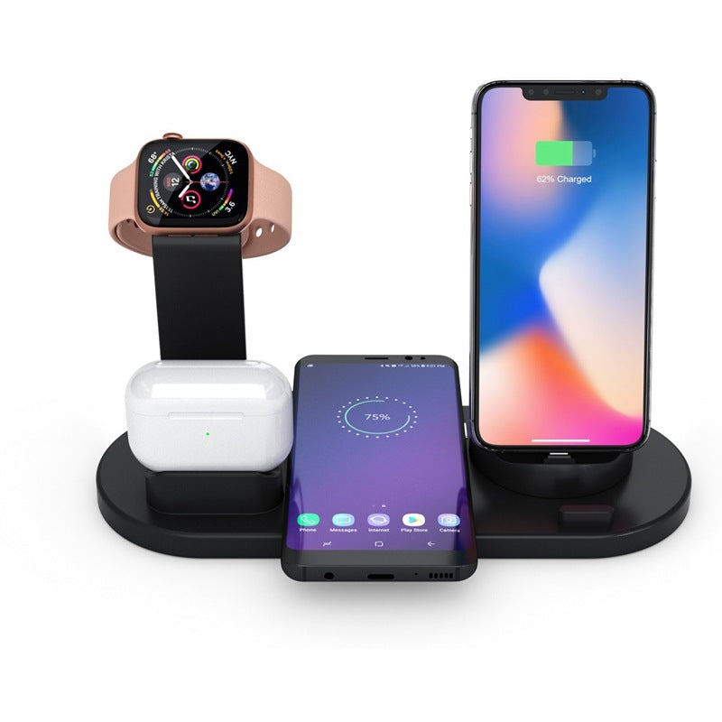 15W 3-in-1 Wireless Charger: Android, Huawei, iWatch, Universal Headset.